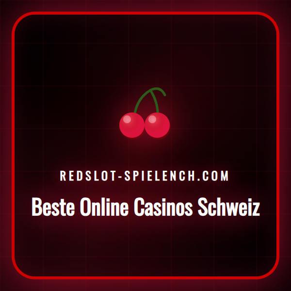 Logo-Übersicht der besten Online Casinos Schweiz auf einem Laptop.