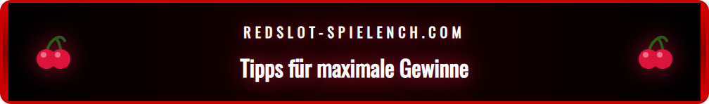 Infografik mit den besten Strategien und Tipps für Redslot Gratis Runden.