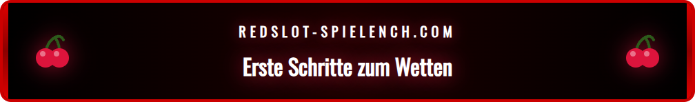 Ein Spieler registriert sich auf der Redslot-Plattform, um mit dem Fußball-Wetten zu beginnen.