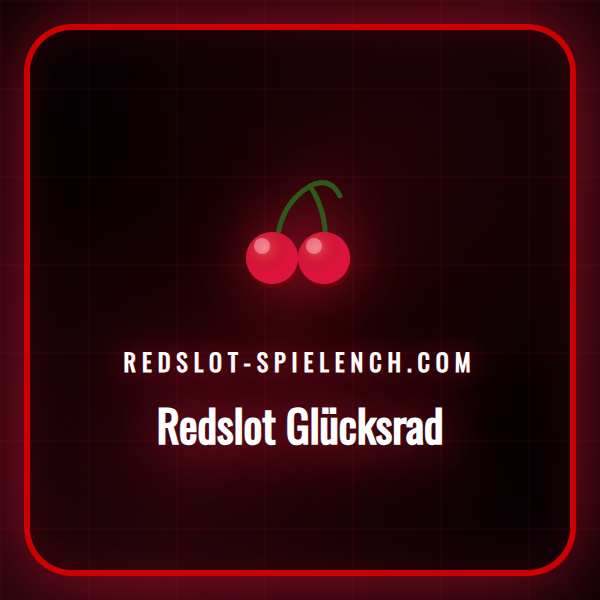 Eine Nahaufnahme des farbenfrohen Redslot Glücksrads, das verschiedene Bonuspreise wie Freispiele und Jackpots anzeigt.