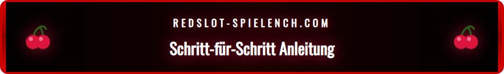 Anleitung zur Nutzung von PostFinance für Einzahlungen bei Redslot.