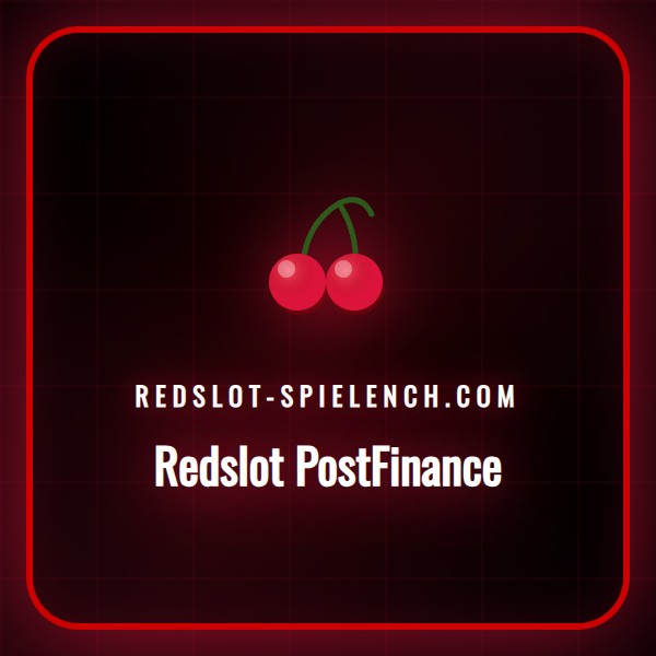 Ein Spieler nutzt Redslot PostFinance für eine sichere Einzahlung.