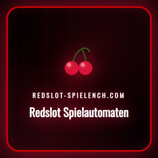 Eine detaillierte Ansicht der Benutzeroberfläche von Redslot Spielautomaten mit verschiedenen Slot-Symbolen.