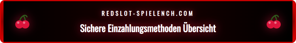 Verfügbare Zahlungsmethoden für sichere Einzahlungen in der Schweiz.